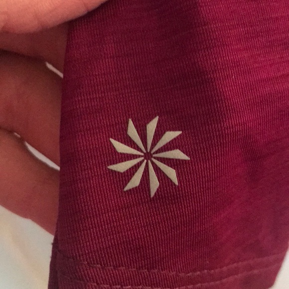 EUC Athleta tanks - fuchsia and black size m - Picture 5 of 8